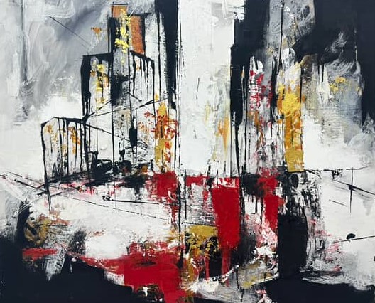 "Melody" : La Symphonie Chromatique d'Henda Labidi chez Galerie Saladin (Sidi Bou Saïd)