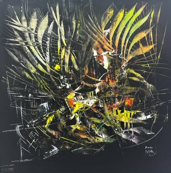 "Melody" : La Symphonie Chromatique d'Henda Labidi chez Galerie Saladin (Sidi Bou Saïd)