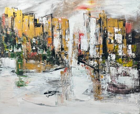 "Melody" : La Symphonie Chromatique d'Henda Labidi chez Galerie Saladin (Sidi Bou Saïd)