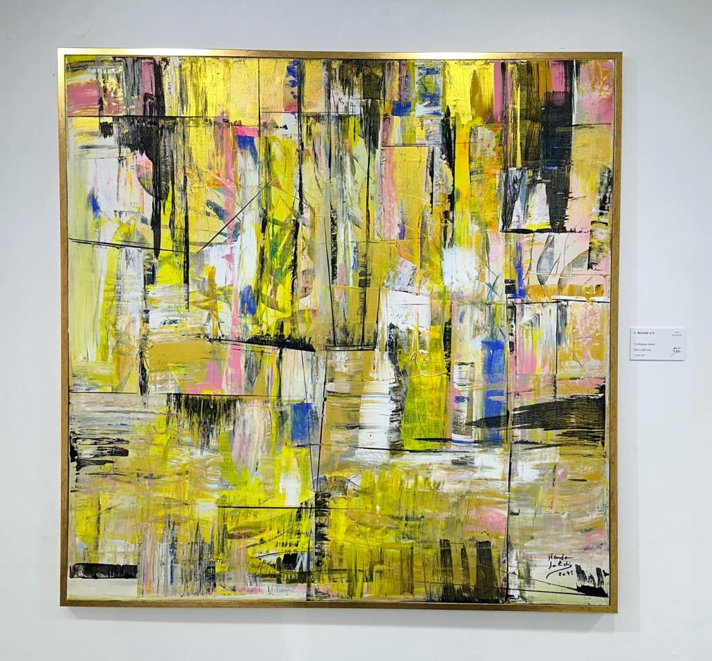 "Melody" : La Symphonie Chromatique d'Henda Labidi chez Galerie Saladin (Sidi Bou Saïd)