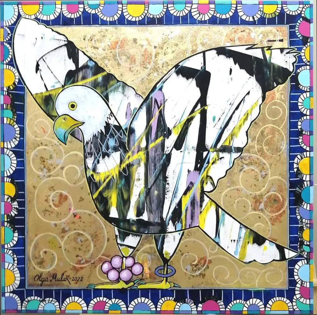 Discover Olga Malakhova, Tunisia's visual storyteller. PhD art historian transforming ancient mosaics into narrative paintings. Acrylic & gold leaf works celebrating Carthaginian heritage.