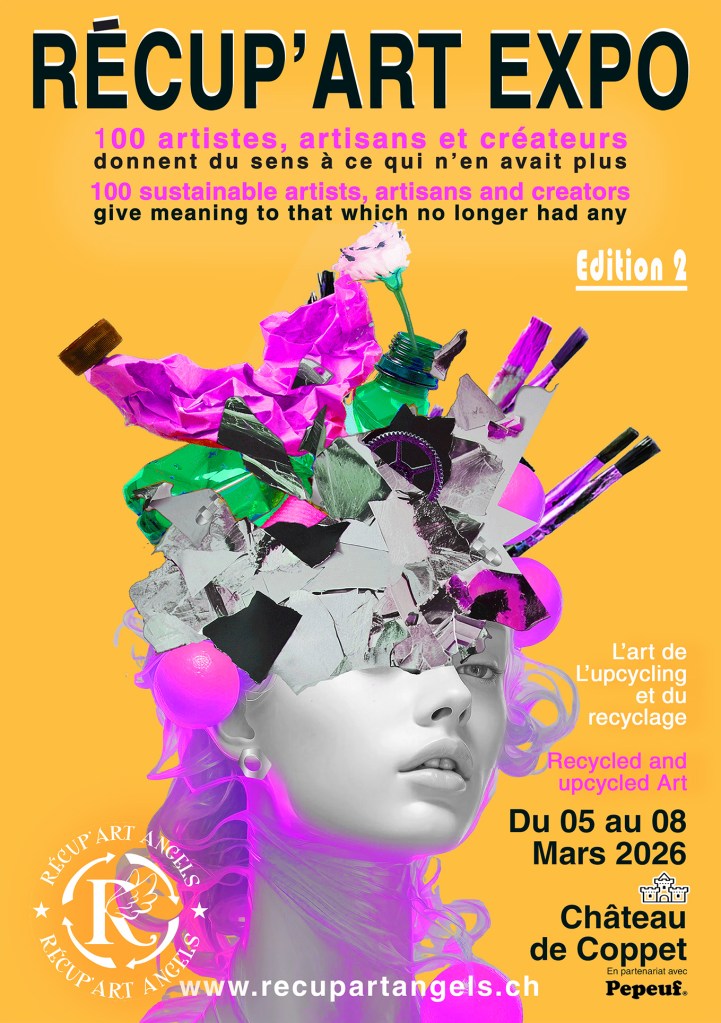 RECUP'ART EXPO 2026 : Bétina Broussaud au Château de Coppet