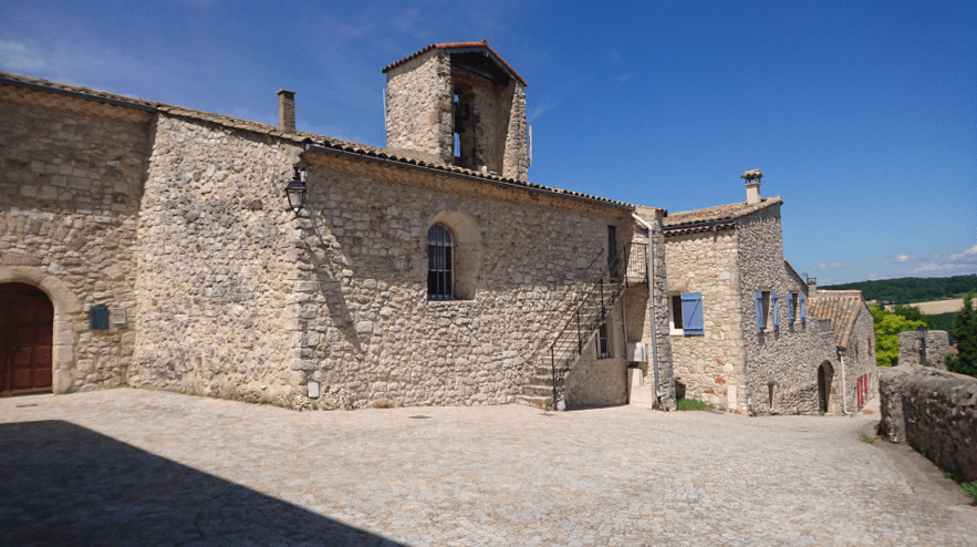 'église Saint-Jacques-Saint-Christophe de La Roche-sur-Grâne (Drôme)