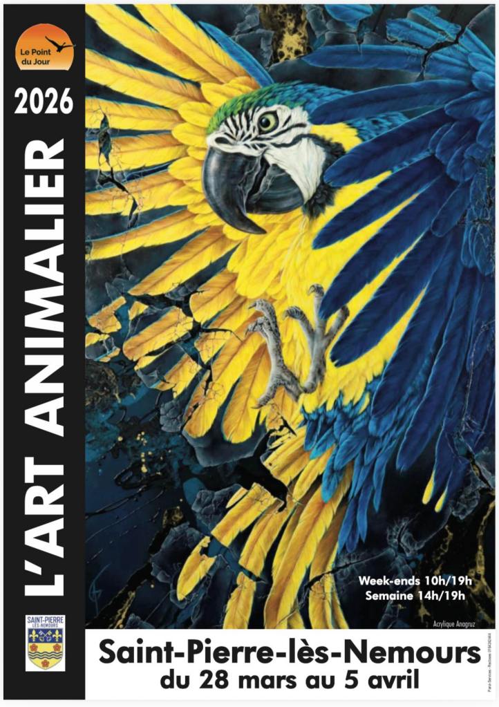 Bétina Broussaud remporte le Prix du Jury de la 16e Biennale L'Art Animalier, Saint-Pierre-lès-Nemours, le 27 mars 2026, pour son installation monumentale en bois flotté (cheval, loup, cerf). Représentée par ArtNova.Gallery. Œuvres disponibles à l'acquisition.