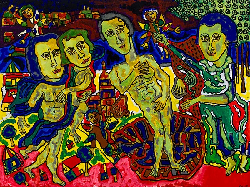 Anick Langelier, peintre d'art brut : la voix intérieure du Québec